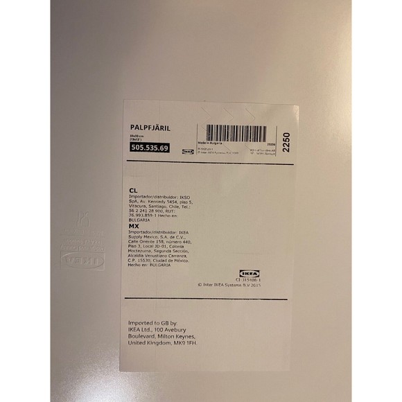 Ikea Tray New Palpfjaril Serving Organizing Tray Multicolor 505.535.69 Fast Ship - Picture 6 of 6